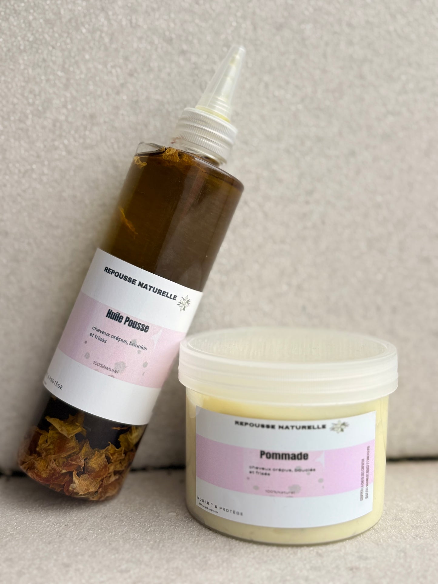 Huile pousse & pommade