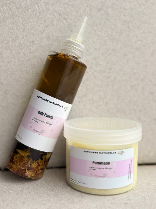 Huile pousse & pommade